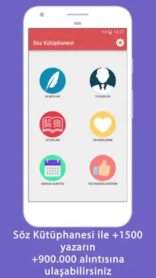 Söz Kütüphanesi android App screenshot 19